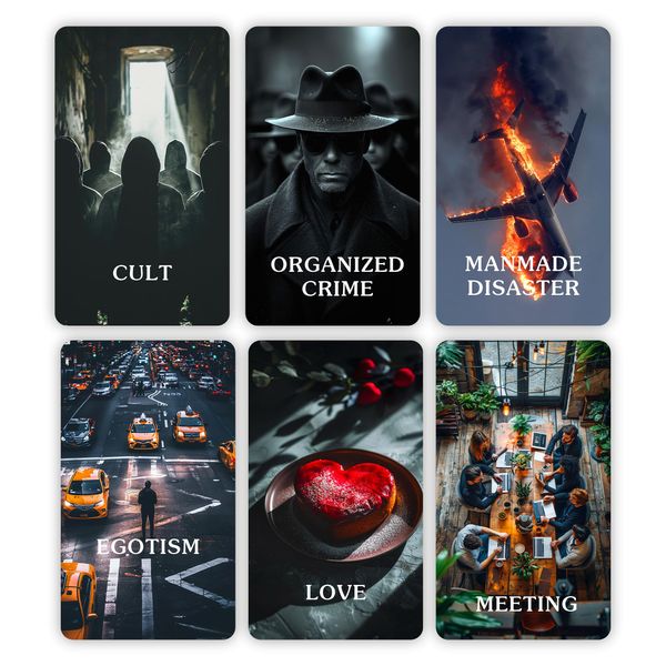 True Crime Oracle Cards – PrettyStick