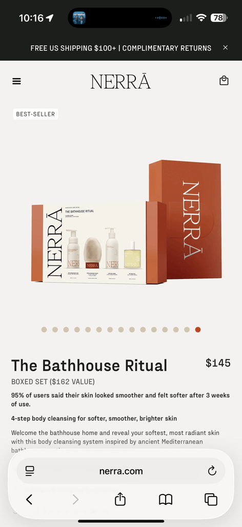 Nerra The Bathhouse Ritual – PrettyStick