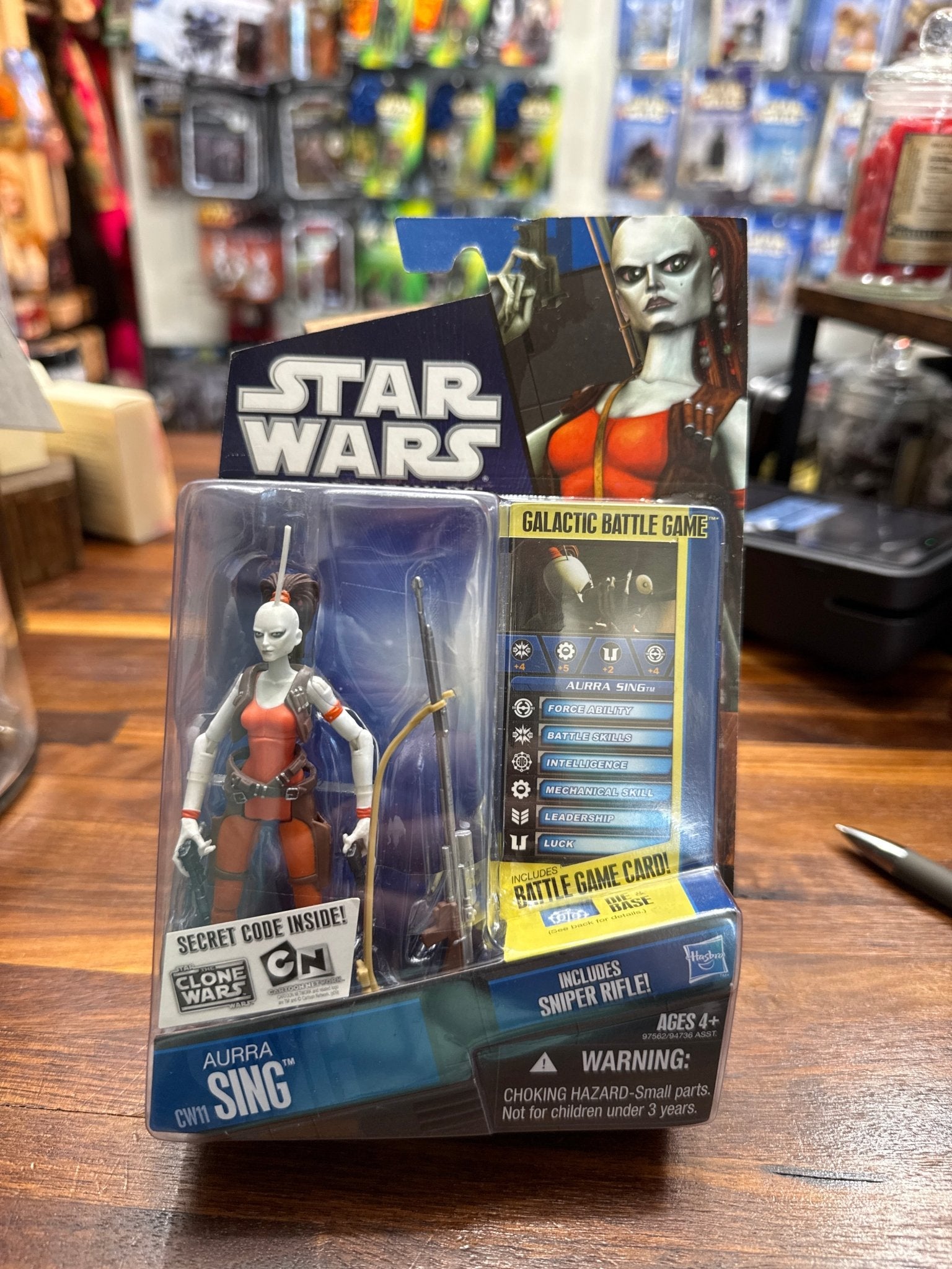 オーラシング フィギュア Clone Wars 3.75 Star Wars The Clone Wars Aurra Sing 3.75 Action Figure CW11
