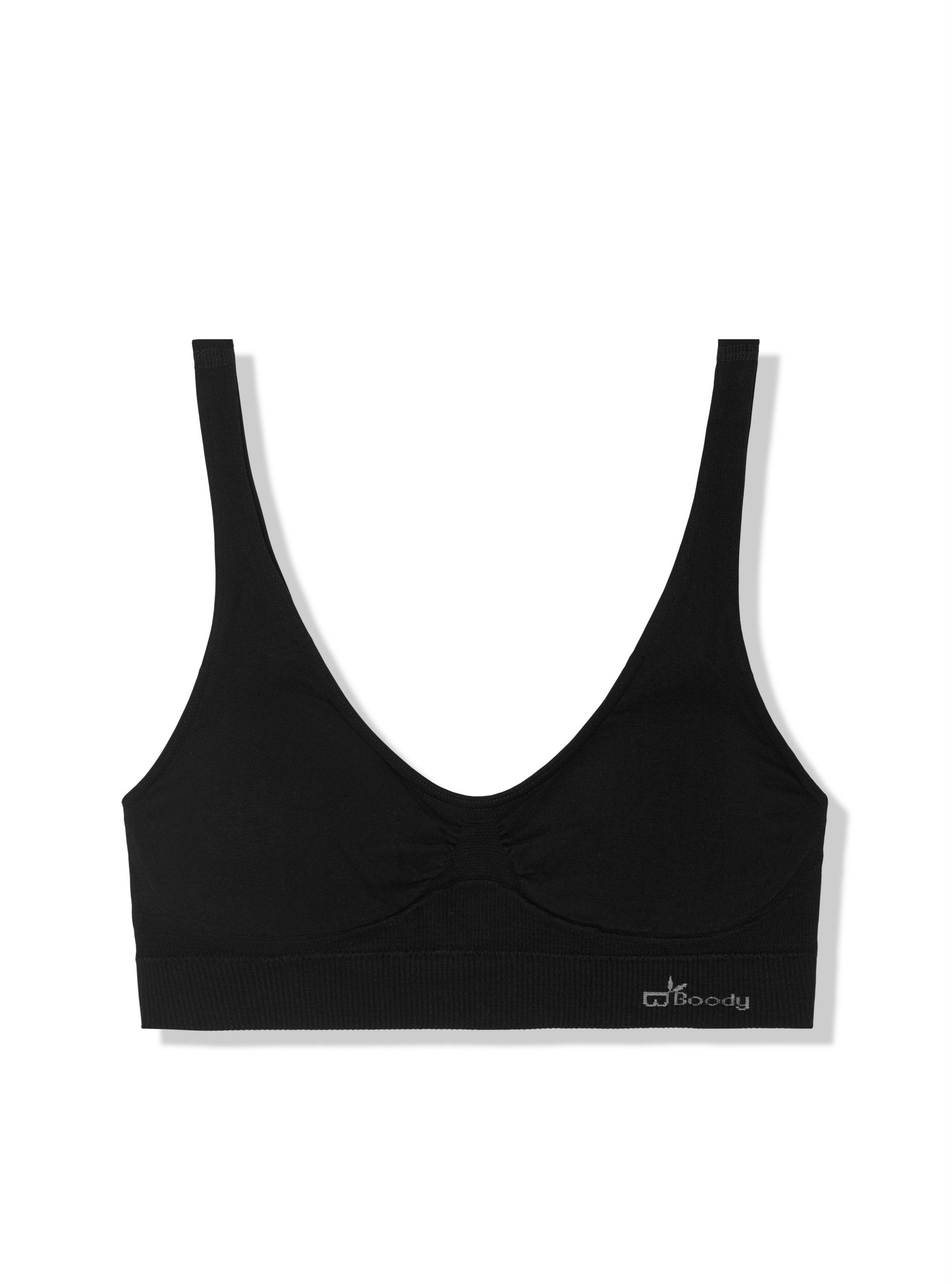 Boody Body EcoWear Women's Padded Shaper Bra - Seamless Removable Padding :  : Clothing, Shoes & Accessories